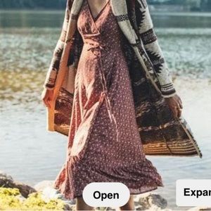 Faherty Rosabel Wrap Dress